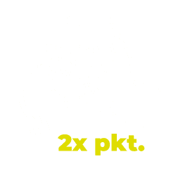 Zbierasz punkty 2x szybciej!