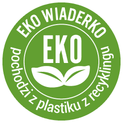 EKO wiaderko z recyklingu