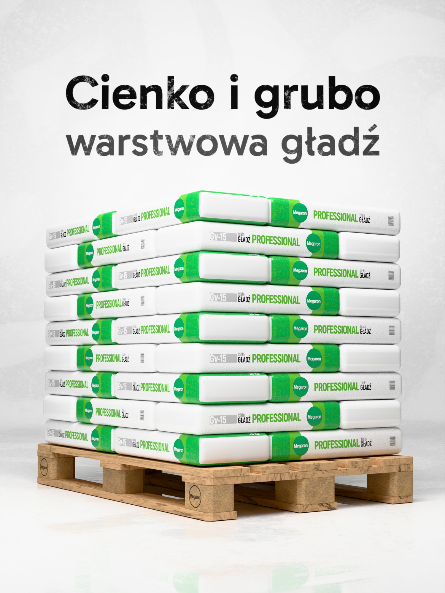 Megaron Gv-15 20 kg paleta