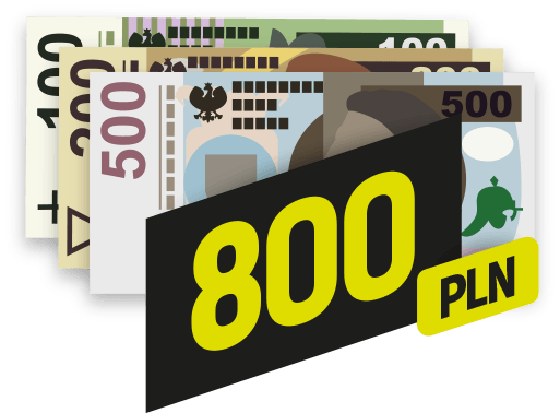 800 zł